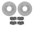 thumbnail image 1 of Dynamic Friction Company Front Brake Rotors with 5000 Advanced Brake Pads 6502-76552, 1 of 3