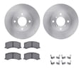 thumbnail image 1 of Dynamic Friction Company Front Brake Rotors with 5000 Advanced Brake Pads includes Hardware 6512-01030, 1 of 3