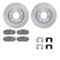 thumbnail image 1 of Dynamic Friction Company Front Brake Rotors with 5000 Advanced Brake Pads includes Hardware 6512-03000, 1 of 3