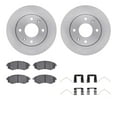 thumbnail image 1 of Dynamic Friction Company Front Brake Rotors with 5000 Advanced Brake Pads includes Hardware 6512-03182, 1 of 3