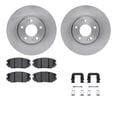 thumbnail image 1 of Dynamic Friction Company Front Brake Rotors with 5000 Advanced Brake Pads includes Hardware 6512-03235, 1 of 3