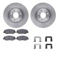 thumbnail image 1 of Dynamic Friction Company Front Brake Rotors with 5000 Advanced Brake Pads includes Hardware 6512-03291, 1 of 3
