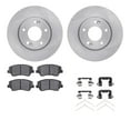 thumbnail image 1 of Dynamic Friction Company Front Brake Rotors with 5000 Advanced Brake Pads includes Hardware 6512-03340, 1 of 3