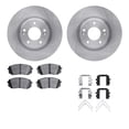 thumbnail image 1 of Dynamic Friction Company Front Brake Rotors with 5000 Advanced Brake Pads includes Hardware 6512-03427, 1 of 3