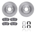 thumbnail image 1 of Dynamic Friction Company Front Brake Rotors with 5000 Advanced Brake Pads includes Hardware 6512-03429, 1 of 3