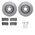 thumbnail image 1 of Dynamic Friction Company Front Brake Rotors with 5000 Advanced Brake Pads includes Hardware 6512-11131, 1 of 3