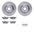 thumbnail image 1 of Dynamic Friction Company Front Brake Rotors with 5000 Advanced Brake Pads includes Hardware 6512-13225, 1 of 3