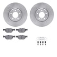 thumbnail image 1 of Dynamic Friction Company Front Brake Rotors with 5000 Advanced Brake Pads includes Hardware 6512-31282, 1 of 3