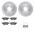 thumbnail image 1 of Dynamic Friction Company Front Brake Rotors with 5000 Advanced Brake Pads includes Hardware 6512-31309, 1 of 3