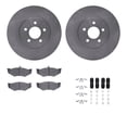 thumbnail image 1 of Dynamic Friction Company Front Brake Rotors with 5000 Advanced Brake Pads includes Hardware 6512-39067, 1 of 3