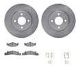 thumbnail image 1 of Dynamic Friction Company Front Brake Rotors with 5000 Advanced Brake Pads includes Hardware 6512-40191, 1 of 3