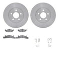 thumbnail image 1 of Dynamic Friction Company Front Brake Rotors with 5000 Advanced Brake Pads includes Hardware 6512-40198, 1 of 3