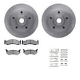 thumbnail image 1 of Dynamic Friction Company Front Brake Rotors with 5000 Advanced Brake Pads includes Hardware 6512-40327, 1 of 3