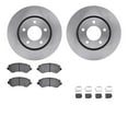 thumbnail image 1 of Dynamic Friction Company Front Brake Rotors with 5000 Advanced Brake Pads includes Hardware 6512-40411, 1 of 3