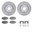 thumbnail image 1 of Dynamic Friction Company Front Brake Rotors with 5000 Advanced Brake Pads includes Hardware 6512-46383, 1 of 3