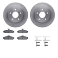 thumbnail image 1 of Dynamic Friction Company Front Brake Rotors with 5000 Advanced Brake Pads includes Hardware 6512-47145, 1 of 3