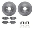 thumbnail image 1 of Dynamic Friction Company Front Brake Rotors with 5000 Advanced Brake Pads includes Hardware 6512-47337, 1 of 3