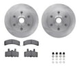 thumbnail image 1 of Dynamic Friction Company Front Brake Rotors with 5000 Advanced Brake Pads includes Hardware 6512-48133, 1 of 3