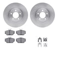 thumbnail image 1 of Dynamic Friction 6512‑54346 Front Brake Rotors and 5000 Advanced Pads Kit, (2 Rotors + Pads + Hardware), 1 of 3