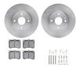 thumbnail image 1 of Dynamic Friction Company Front Brake Rotors with 5000 Advanced Brake Pads includes Hardware 6512-55010, 1 of 3