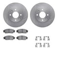 thumbnail image 1 of Dynamic Friction Company Front Brake Rotors with 5000 Advanced Brake Pads includes Hardware 6512-59167, 1 of 3