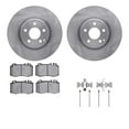 thumbnail image 1 of Dynamic Friction Company Front Brake Rotors with 5000 Advanced Brake Pads includes Hardware 6512-63509, 1 of 3
