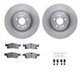 thumbnail image 1 of Dynamic Friction Company Front Brake Rotors with 5000 Advanced Brake Pads includes Hardware 6512-63564, 1 of 3