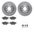 thumbnail image 1 of Dynamic Friction Company Front Brake Rotors with 5000 Advanced Brake Pads includes Hardware 6512-65082, 1 of 3