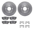 thumbnail image 1 of Dynamic Friction Company Front Brake Rotors with 5000 Advanced Brake Pads includes Hardware 6512-67086, 1 of 3