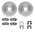 thumbnail image 1 of Dynamic Friction Company Front Brake Rotors with 5000 Advanced Brake Pads includes Hardware 6512-67391, 1 of 3