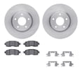 thumbnail image 1 of Dynamic Friction Company Front Brake Rotors with 5000 Advanced Brake Pads includes Hardware 6512-67423, 1 of 3
