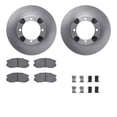 thumbnail image 1 of Dynamic Friction Company Front Brake Rotors with 5000 Advanced Brake Pads includes Hardware 6512-72107, 1 of 3
