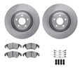 thumbnail image 1 of Dynamic Friction Company Front Brake Rotors with 5000 Advanced Brake Pads includes Hardware 6512-73412, 1 of 3