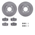thumbnail image 1 of Dynamic Friction Company Front Brake Rotors with 5000 Advanced Brake Pads includes Hardware 6512-74079, 1 of 3