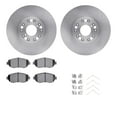 thumbnail image 1 of Dynamic Friction Company Front Brake Rotors with 5000 Advanced Brake Pads includes Hardware 6512-75054, 1 of 3
