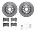 thumbnail image 1 of Dynamic Friction Company Front Brake Rotors with 5000 Advanced Brake Pads includes Hardware 6512-75096, 1 of 3