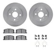 thumbnail image 1 of Dynamic Friction Company Front Brake Rotors with 5000 Advanced Brake Pads includes Hardware 6512-76142, 1 of 3