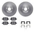 thumbnail image 1 of Dynamic Friction Company Front Brake Rotors with 5000 Advanced Brake Pads includes Hardware 6512-76401, 1 of 3
