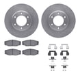 thumbnail image 1 of Dynamic Friction Company Front Brake Rotors with 5000 Advanced Brake Pads includes Hardware 6512-76611, 1 of 3