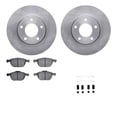 thumbnail image 1 of Dynamic Friction Company Front Brake Rotors with 5000 Advanced Brake Pads includes Hardware 6512-80200, 1 of 3