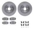 thumbnail image 1 of Dynamic Friction Company Front Brake Rotors with 5000 Advanced Brake Pads includes Hardware 6512-80334, 1 of 3