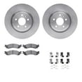 thumbnail image 1 of Dynamic Friction Company Front Brake Rotors with 5000 Advanced Brake Pads includes Hardware 6512-99073, 1 of 3