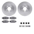 thumbnail image 1 of Dynamic Friction Company Front Brake Rotors with 5000 Advanced Brake Pads includes Hardware 6512-99179, 1 of 3