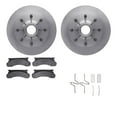 thumbnail image 1 of Dynamic Friction Company Front Brake Rotors with 5000 Advanced Brake Pads includes Hardware 6512-99299, 1 of 3