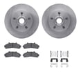 thumbnail image 1 of Dynamic Friction Company Front Brake Rotors with 5000 Advanced Brake Pads includes Hardware 6512-99360, 1 of 3