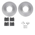 thumbnail image 1 of Dynamic Friction Company Front Brake Rotors with 5000 Euro Ceramic Brake Pads includes Hardware 6612-02018, 1 of 3