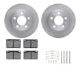 thumbnail image 1 of Dynamic Friction Company Front Brake Rotors with 5000 Euro Ceramic Brake Pads includes Hardware 6612-27035, 1 of 3