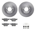 thumbnail image 1 of Dynamic Friction Company Front Brake Rotors with 5000 Euro Ceramic Brake Pads includes Hardware 6612-31075, 1 of 3