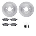 thumbnail image 1 of Dynamic Friction Company Front Brake Rotors with 5000 Euro Ceramic Brake Pads includes Hardware 6612-31173, 1 of 3