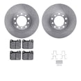 thumbnail image 1 of Dynamic Friction Company Front Brake Rotors with 5000 Euro Ceramic Brake Pads includes Hardware 6612-63100, 1 of 3